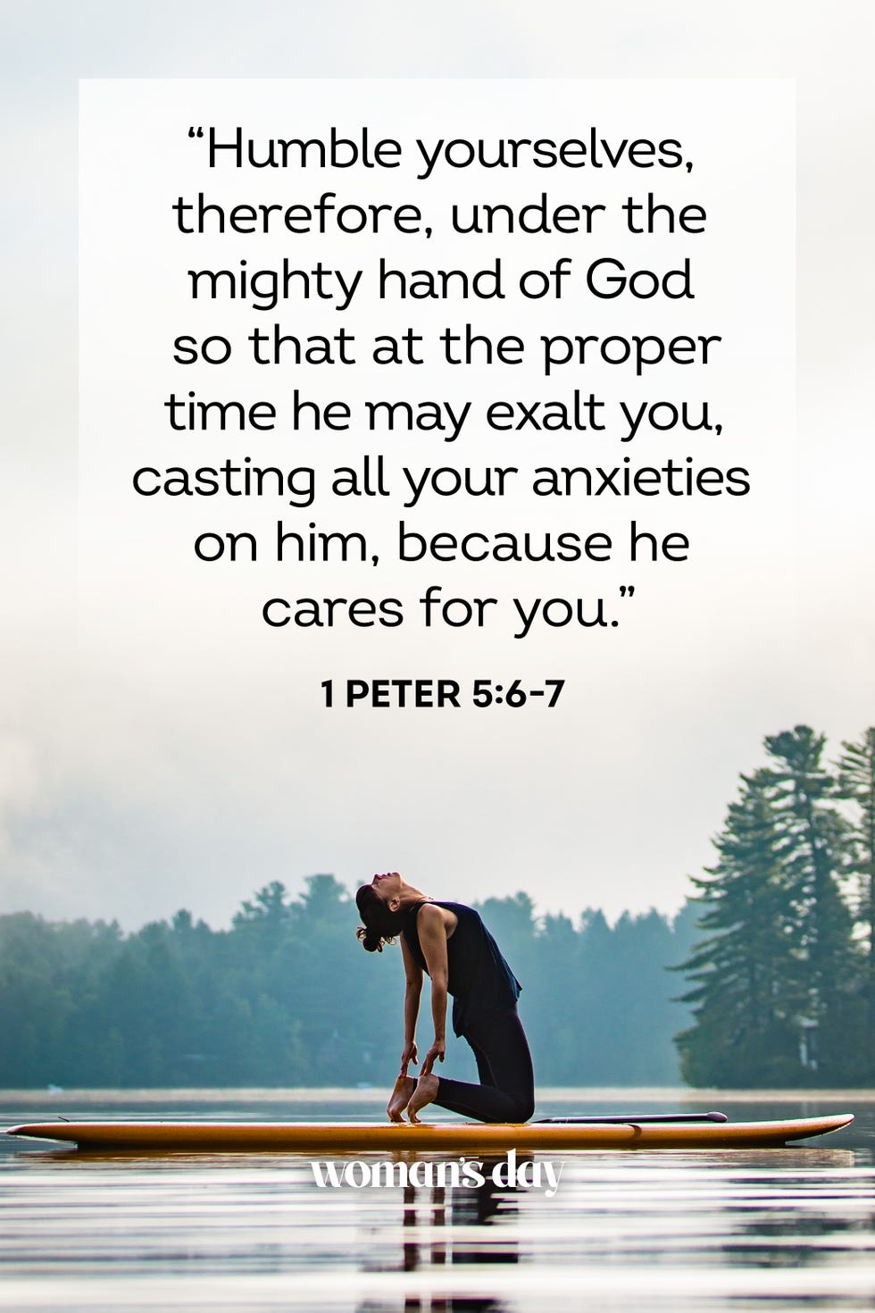 bible verses about stress 1 peter 5 6 7