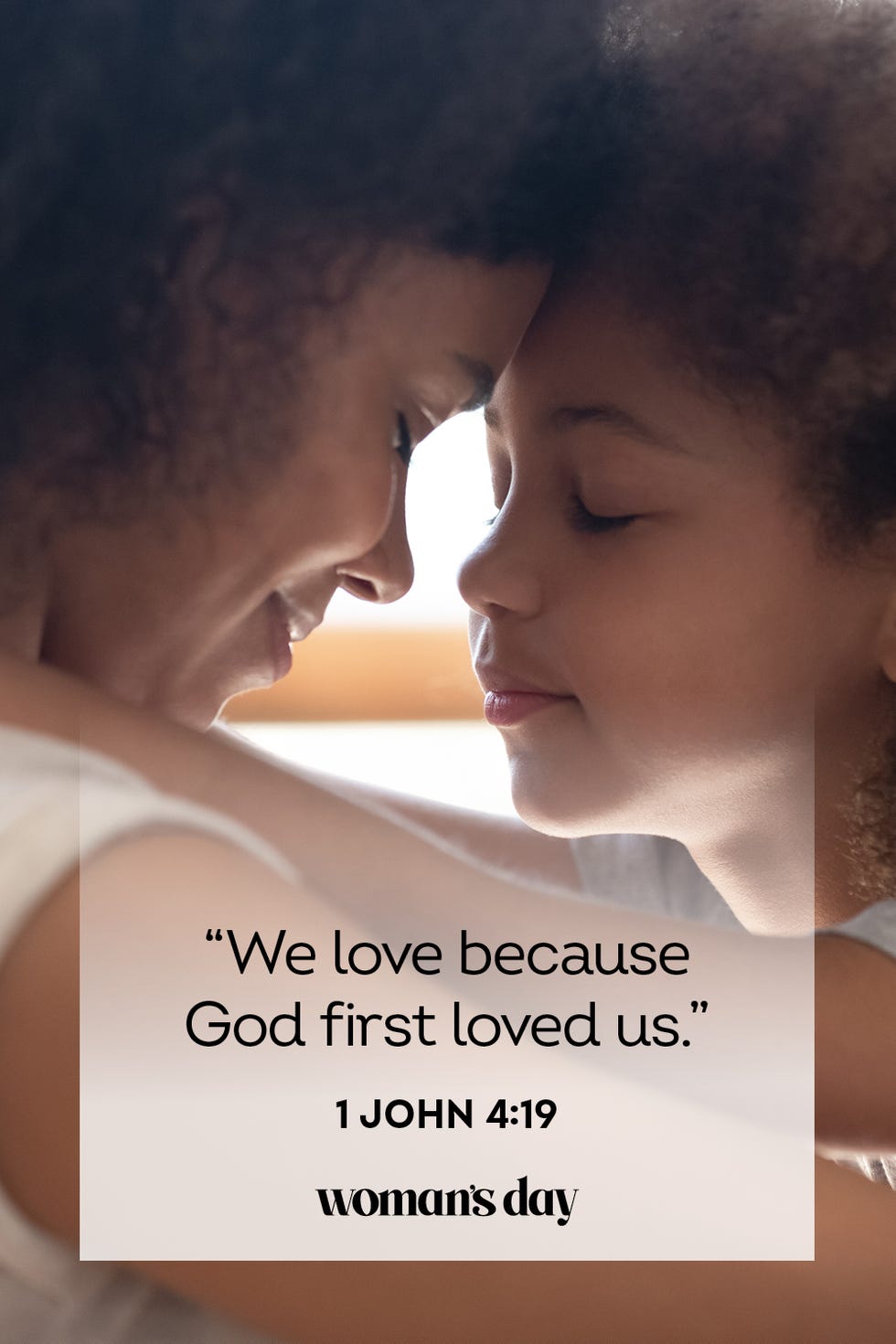 bible verses about family 1 john 4 19