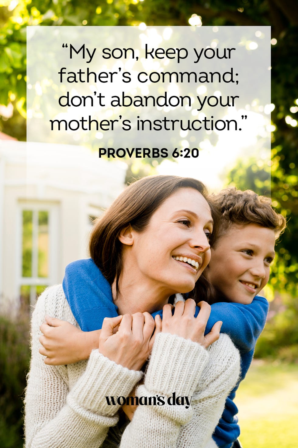 bible verses about family proverbs 6 20