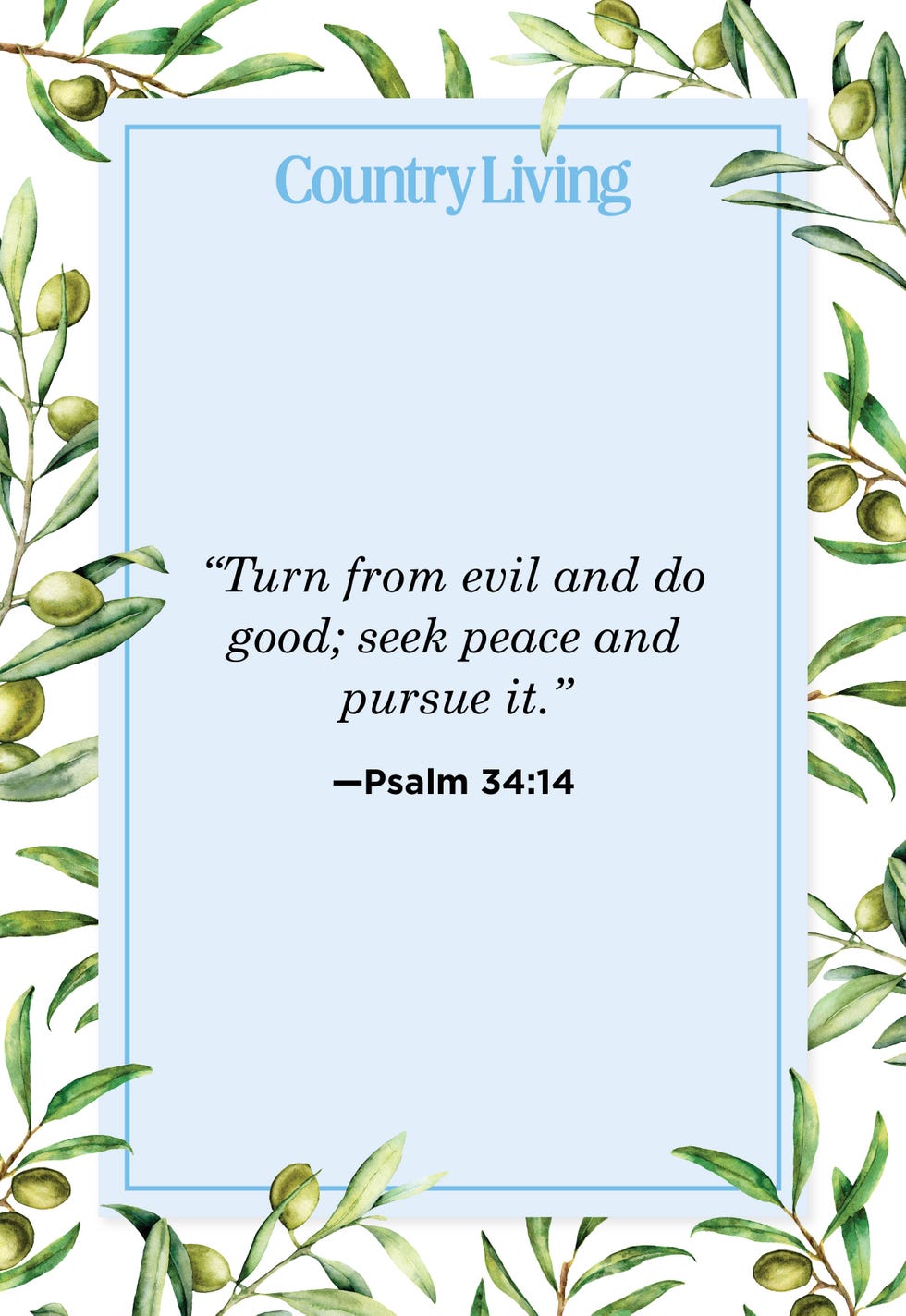 bible verses about peace psalm 34