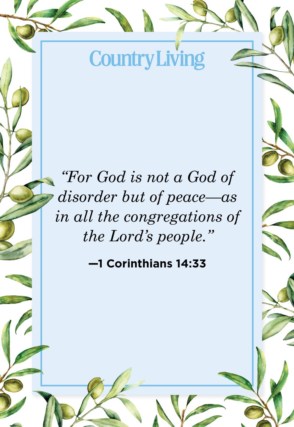 bible verses about peace 1 corinthians 14