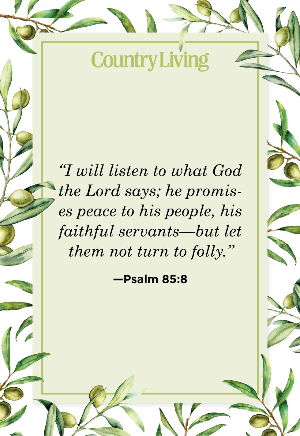 bible verses about peace psalm 85
