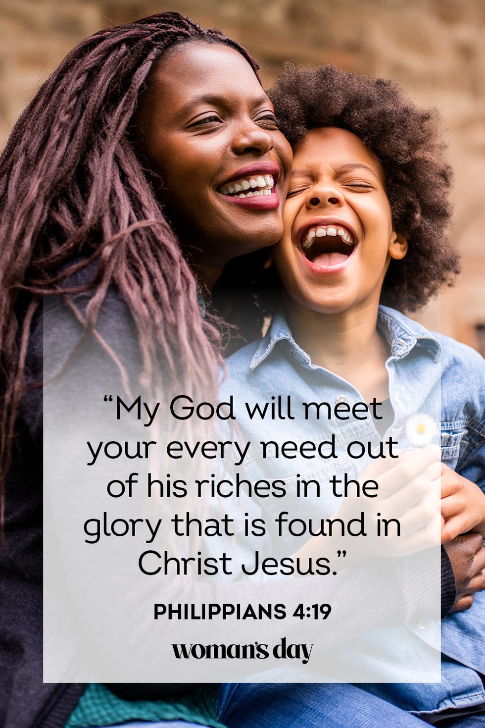 verses about trusting god philippians 4 19