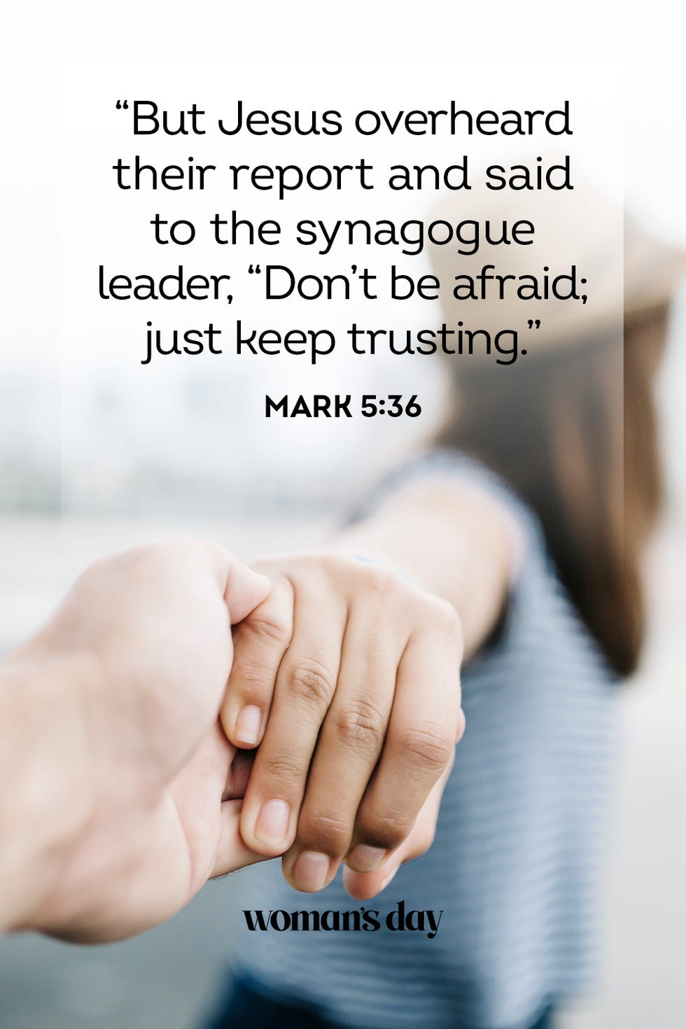 verses about trusting god mark 5 36