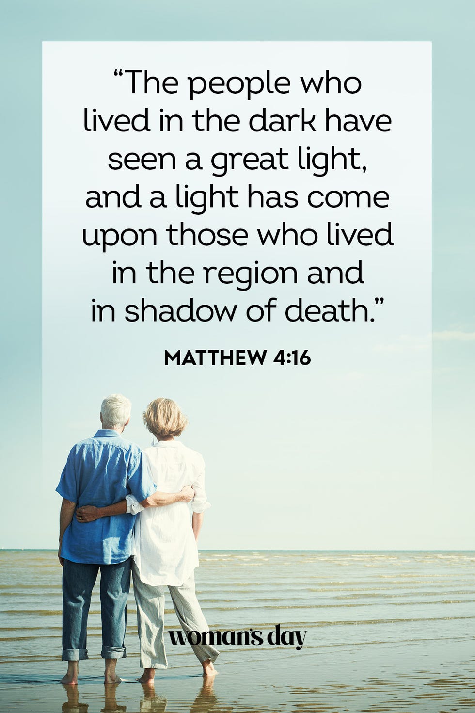 bible verses about death matthew 4 16