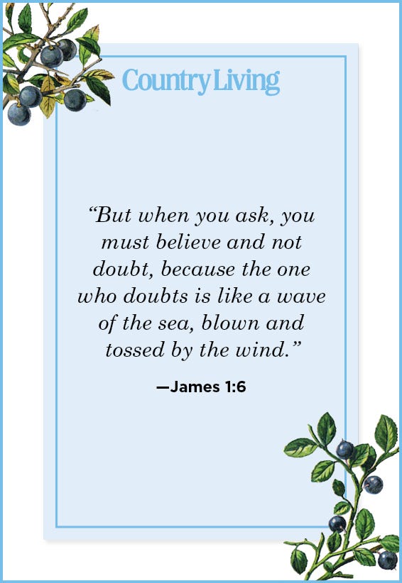 Quote from James 1:6
