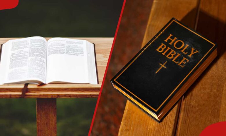 The complete list of books of the Bible and their authors