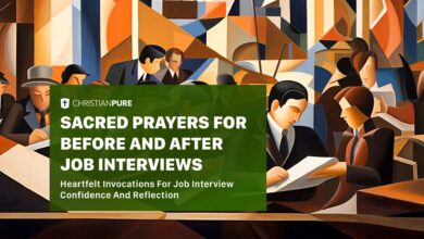 Job Interview Prayers to pray before and after a job interview