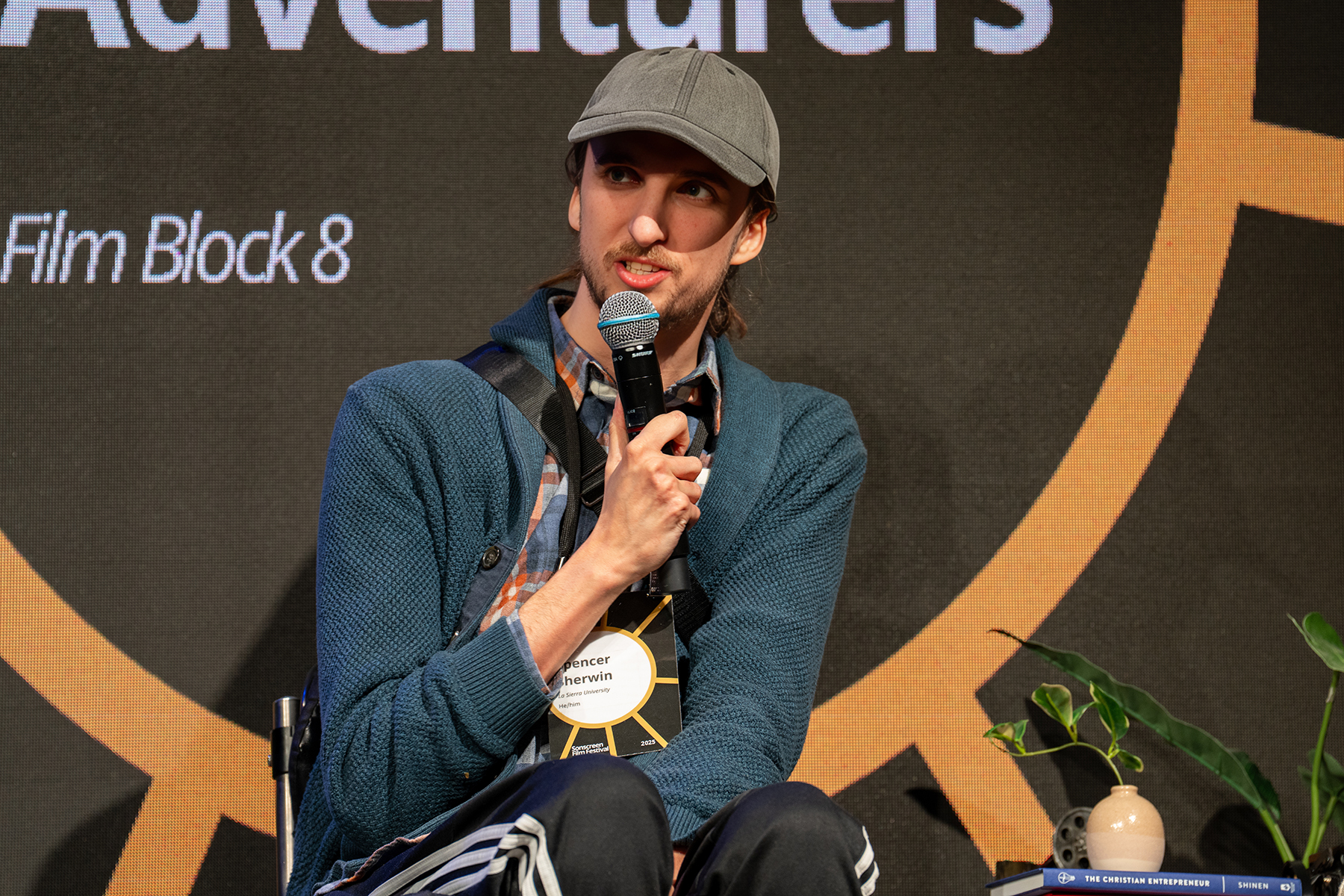 Sonscreen Film Festival — the NAD’s premier platform for young creatives — spotlights powerful stories like that of La Sierra student Spencer Sherwin (pictured), whose comedic short based on life in a wheelchair earned him two awards at the 2025 festival.